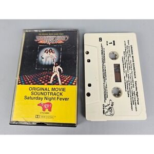 Saturday Night Fever Original Motion Picture Soundtrack Cassette Tape 1977